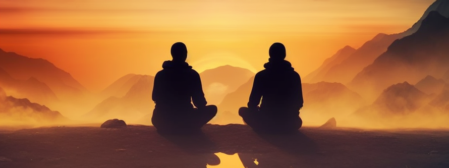 norq_two_persons_meditating_on_a_sunset_landscape_6db3d869-fa0a-42d4-a104-c474ae7db73e2